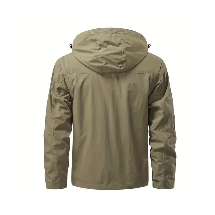 Herren Übergangsjacke wasserabweisend mit abnehmbarer Kapuze – Leif