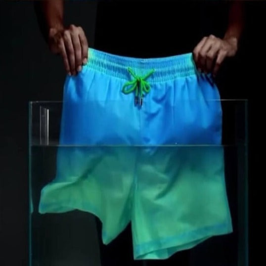 Farbwechselnde Herren-Badeshorts mit Thermoeffekt – Sommer-Highlight 2025