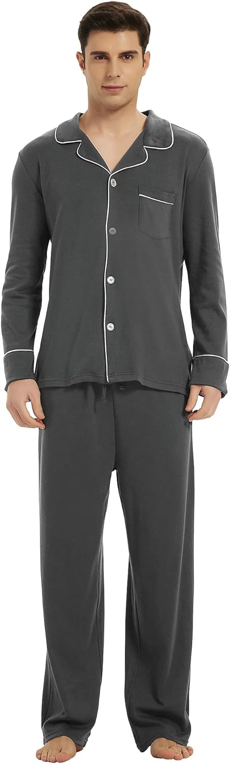 Comfortable Cotton Men's Pajamas - Leo