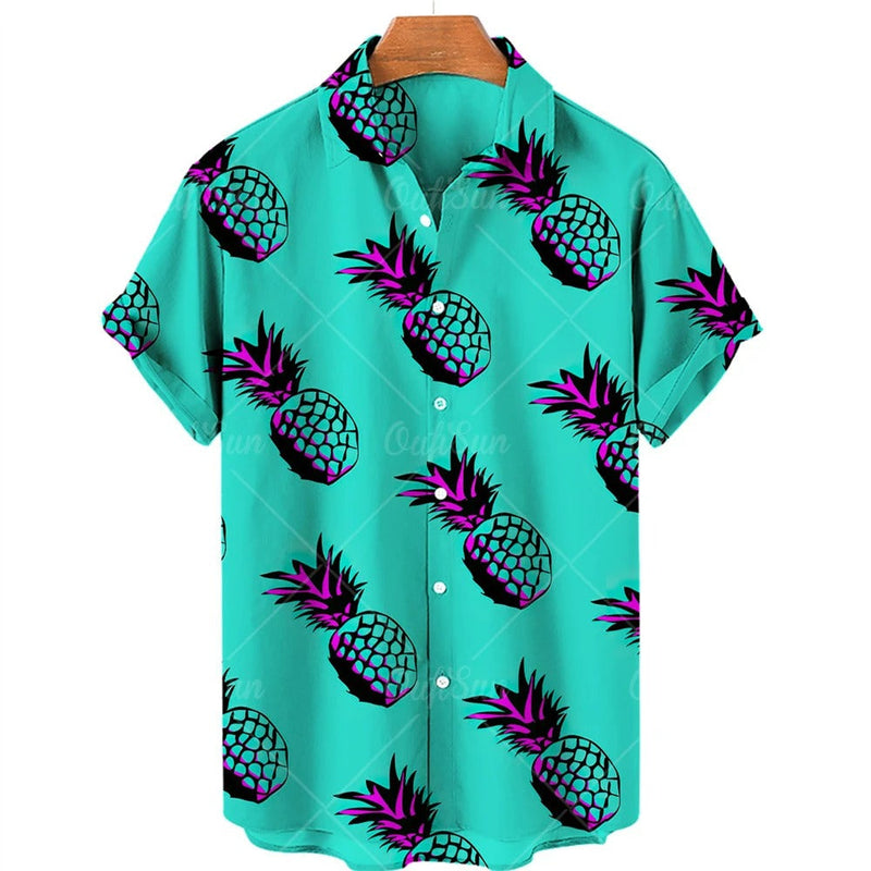 Tropical Hawaii Shirt with Short Sleeves – Mateo