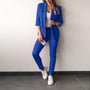 2-teiliges Stretch-Damenanzug mit Blazer - Vivian
