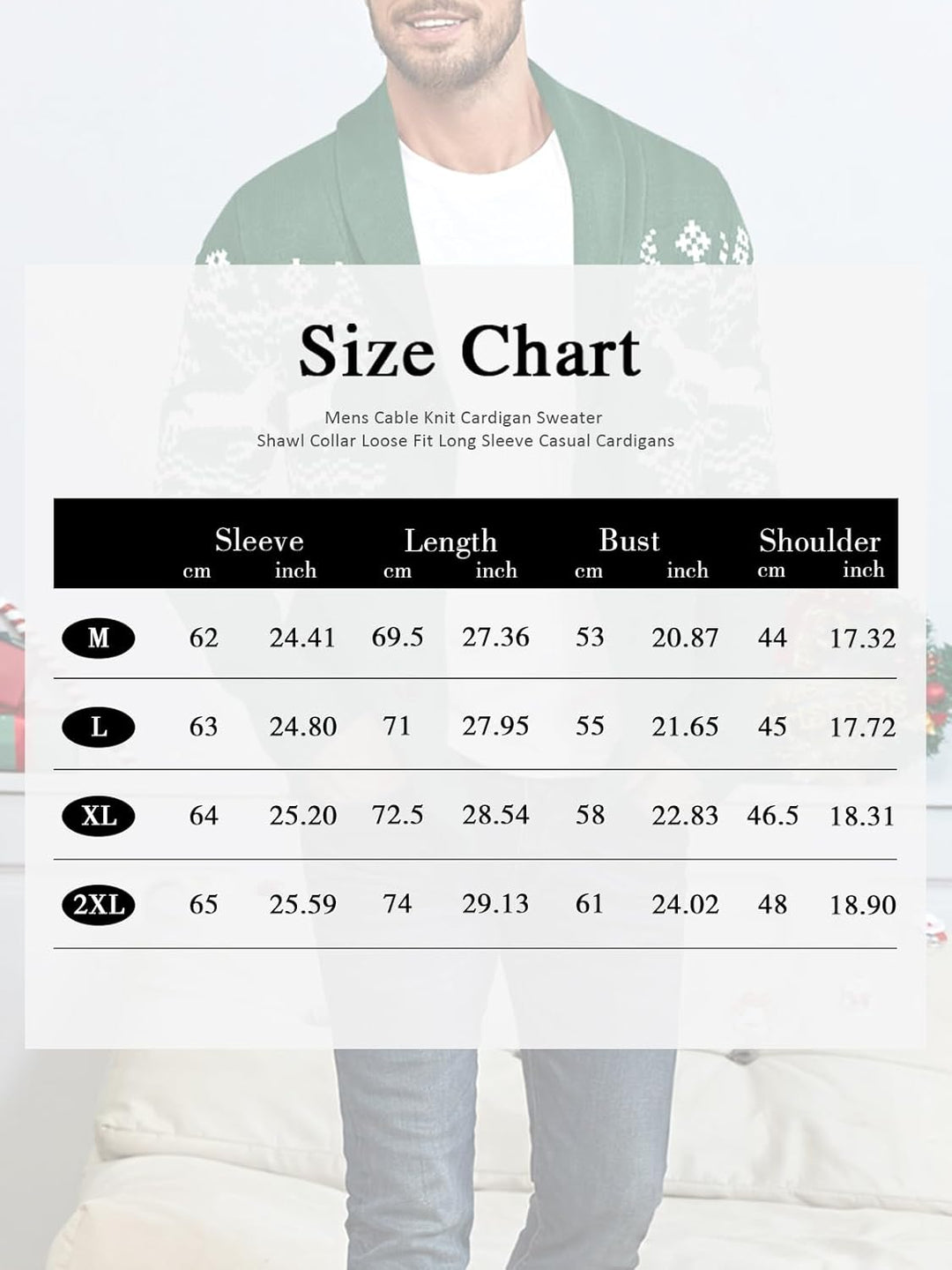 Comfortable Knitted Men's Cardigan - Lucas