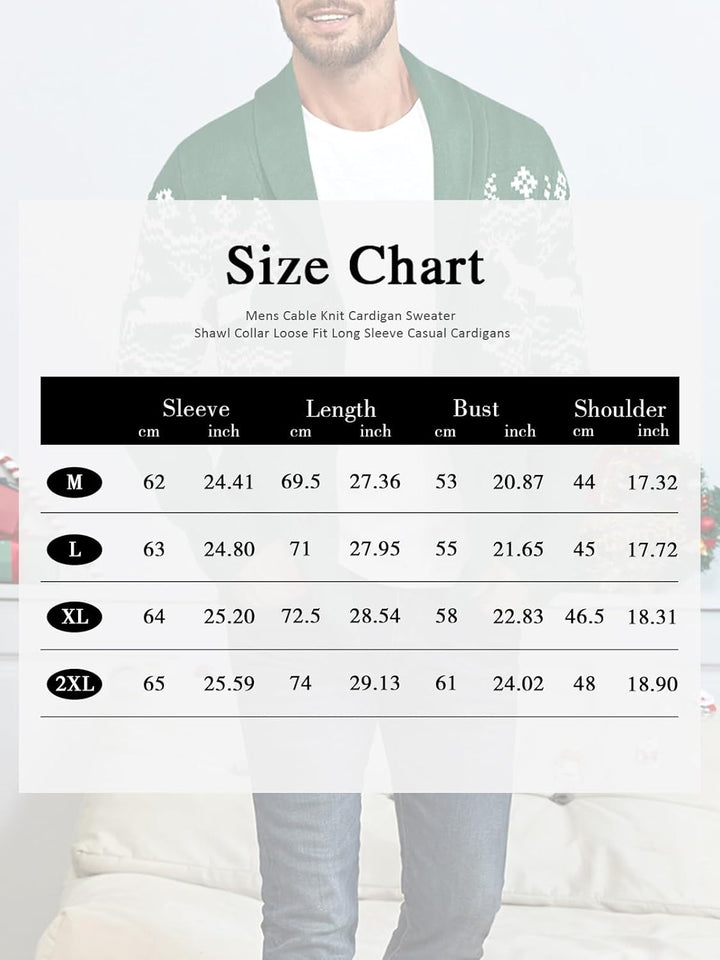 Comfortable Knitted Men's Cardigan - Lucas