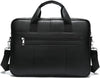 Premium Rindsleder 15” Business-Aktentas mit Organizer-Fächern