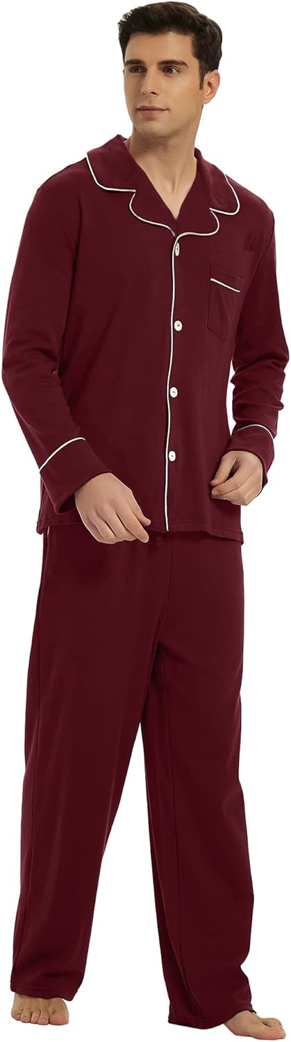 Comfortable Cotton Men's Pajamas - Leo