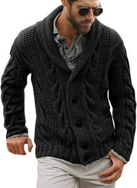 Comfortable Knitted Men's Cardigan - Lucas