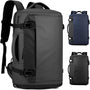 15” Wasserdichter Laptop-Rucksack mit Seitenöffnung & USB-C-Anschluss – TrekPro Serie