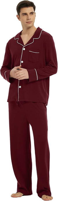 Comfortable Cotton Men's Pajamas - Leo