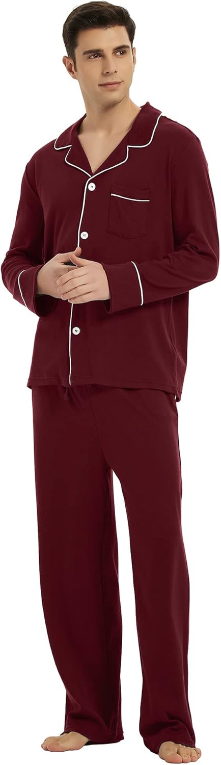 Comfortable Cotton Men's Pajamas - Leo