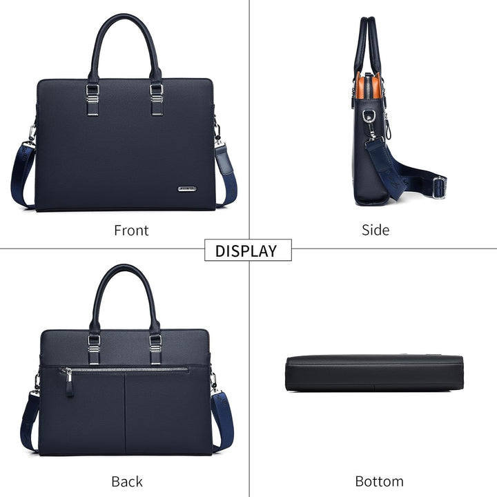 Echte Leder Multi-Fach Geschäfts-Laptoptasche für Profis