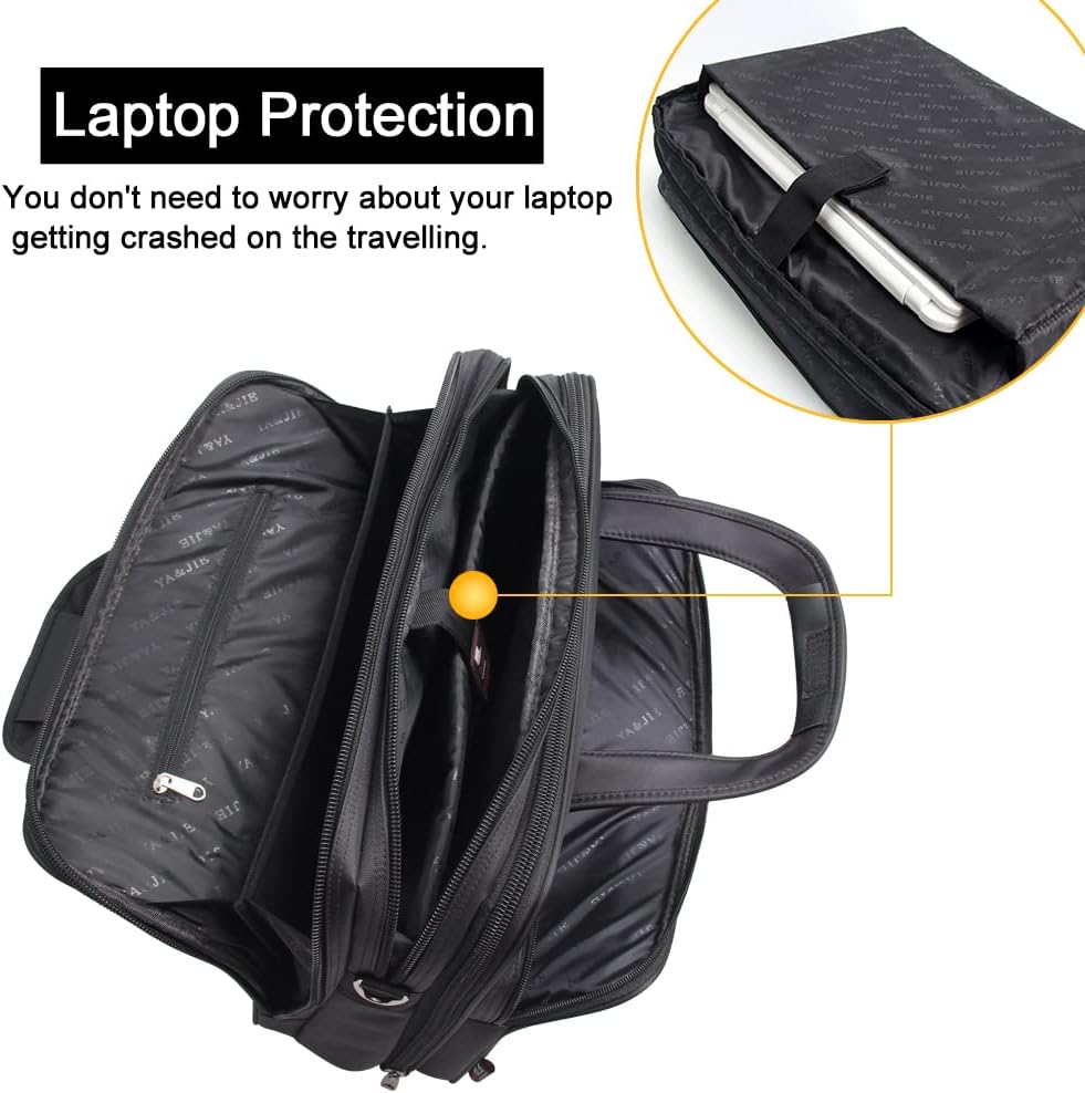 Herren Canvas Laptop- und Business-Tote-Bag