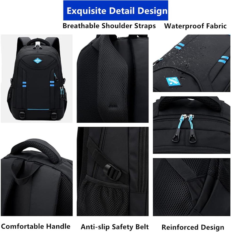 Multifunktionaler Schulrucksack mit Rollen für Jungen – Umwandelbare Trolley-Tasche