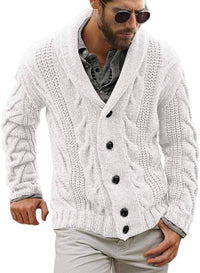 Comfortable Knitted Men's Cardigan - Lucas