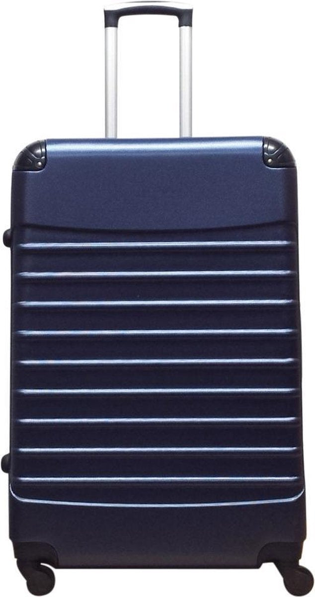 2-teilige Dunkelblaues Hartschalen-Kofferset – Monaco