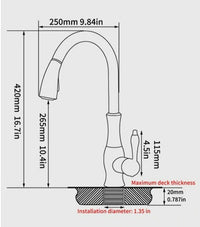 Ausziehbare Küchenarmatur - FlexFlow