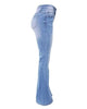 Trendy Denim Hose mit Hoher Taille - Mila