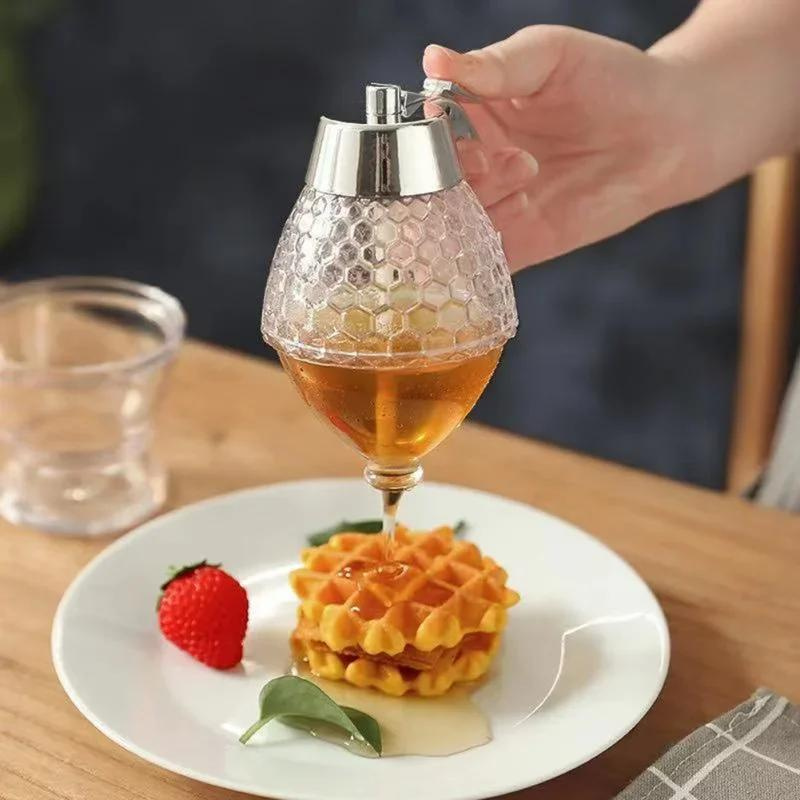 Stylish and Practical Honey Dispenser – HoneySaver