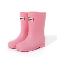 Kinder Gummistiefel einfarbig und wasserfest – Noah