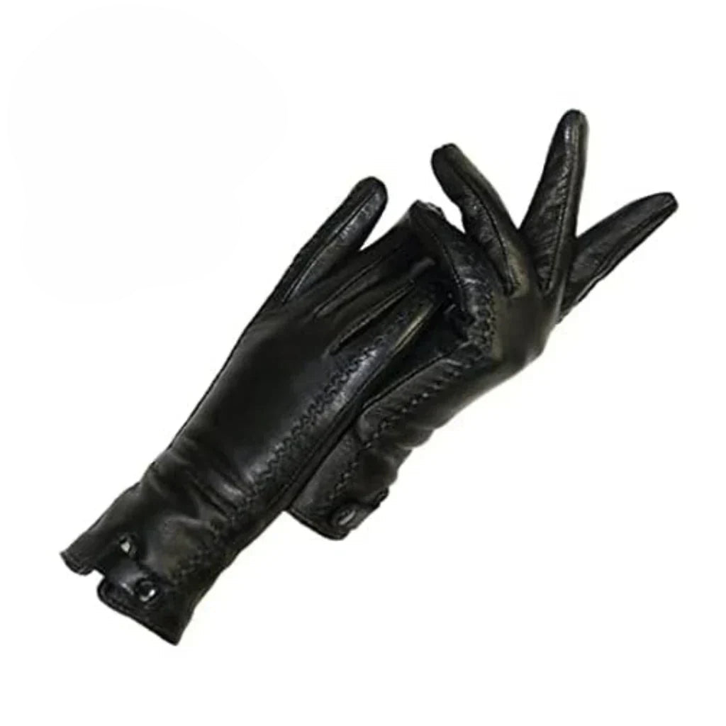 Vintage Leder Damenhandschuhe - RetroGrove