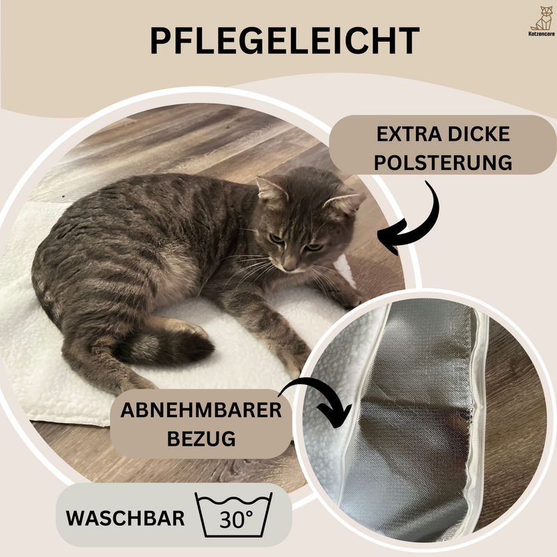 Selbstwärmende Katzenmatte – WarmPurr™