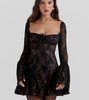 Stilvolles Sommerkleid für Damen mit Spitze und offenem Rücken – Julisa