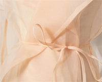 Two-piece chiffon summer outfit with belt and skirt – Maurelle