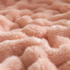 Luxe Bubbeltextuur Fleece Decke - BubbleNest