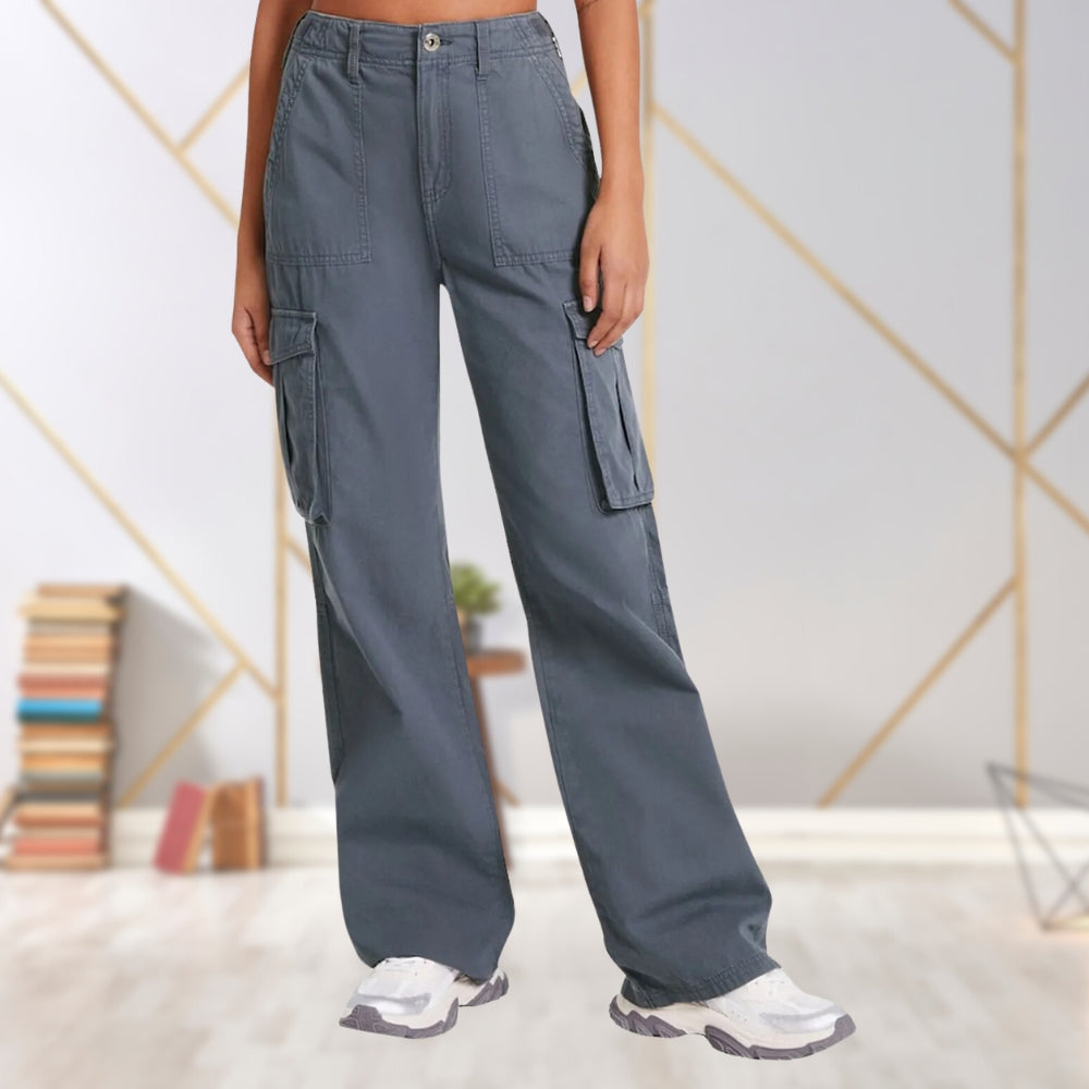 Slim-Fit Damen Cargo-Hose - Maya