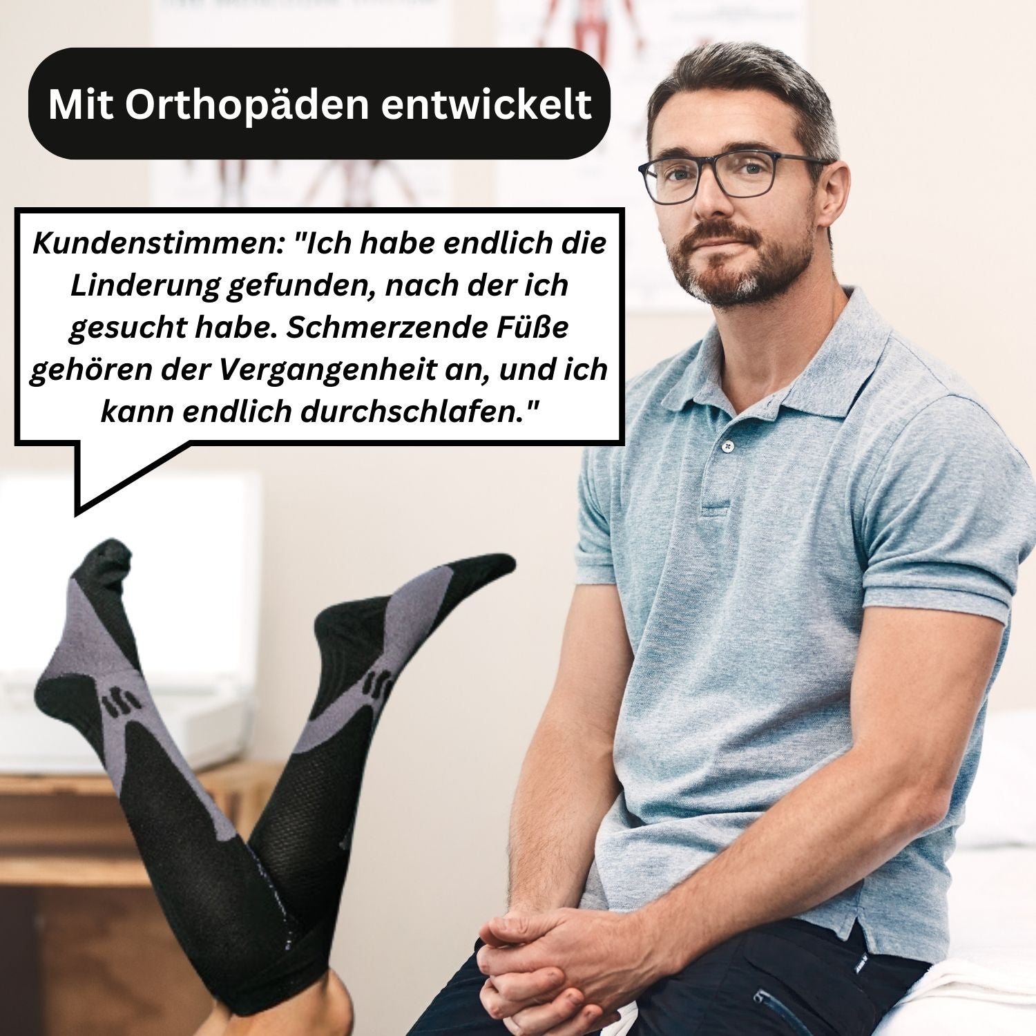 Orthopädische Kompressionssocken - VitalForce