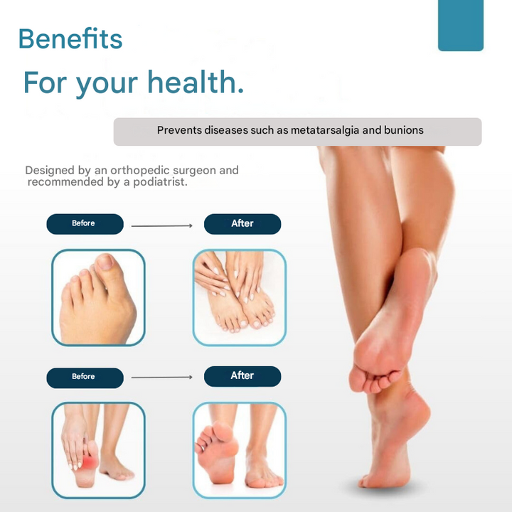 Therapeutische Zehenspreizer mit Kissenpads – Podiora