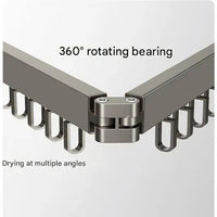 Wall-mounted drying rack for clothes – Dryvo