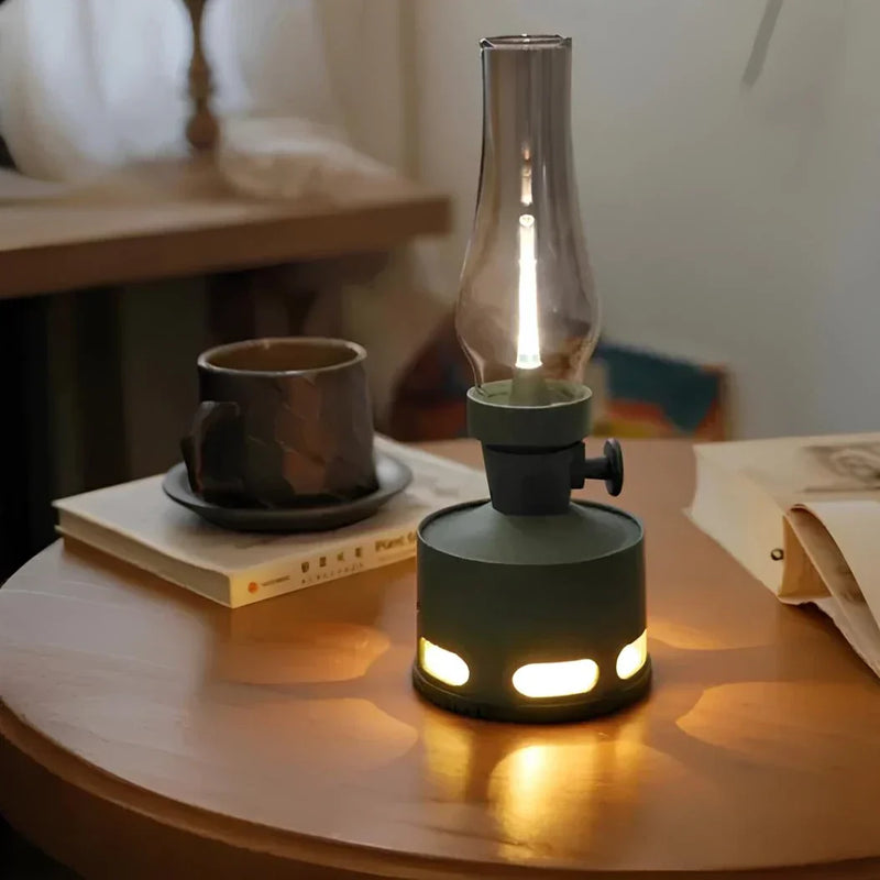 Wiederaufladbare Vintage LED Laterne - LumaLantern