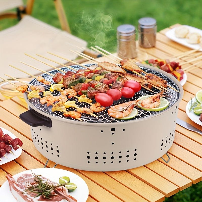 Smoke-Free Portable Electric Grill - SmokeLessGrill