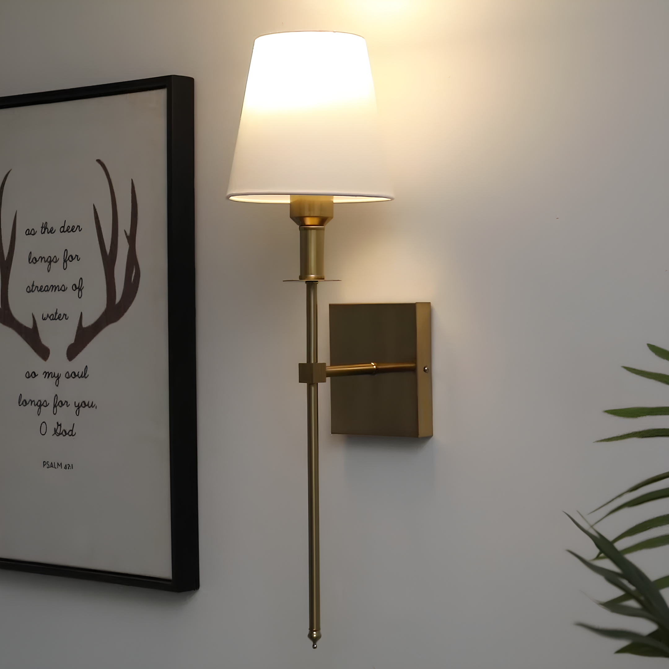 Drahtlose Luxus Wandleuchte - LumaElegance