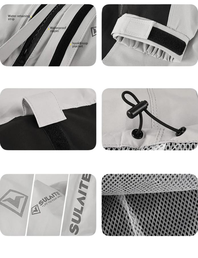 Wasserdichte Unisex Regenjacke – Stormex