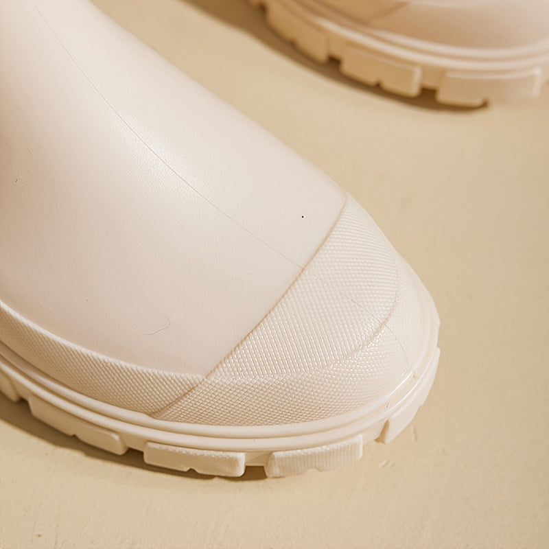 Damen Regenstiefel halbhoch wasserdicht mit Antirutschsohle – Selora