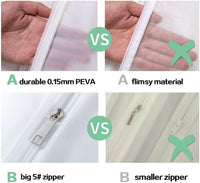 Brautkleid-Aufbewahrungsset in voller Länge – Staubdichte Brautkleid-Hülle (1+1 GRATIS)