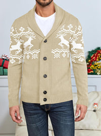 Comfortable Knitted Men's Cardigan - Lucas