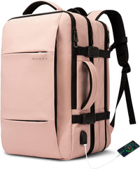 Erweiterbarer 26–45L Wasserdichter Reiserucksack mit Laptopfach & Duffle-Option