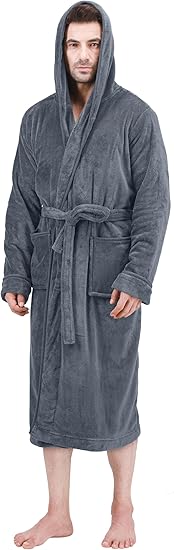 Comfortabele Heren Fleece Badjas - Harry