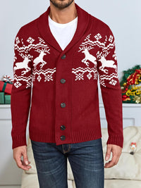 Comfortable Knitted Men's Cardigan - Lucas