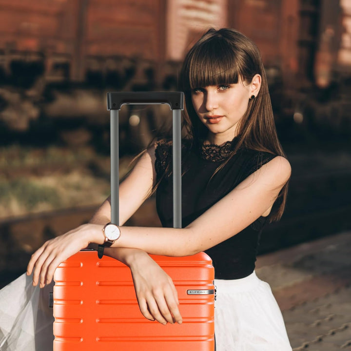 Ausziehbarer Hartschalenkoffer mit Spinner-Rädern und TSA-Schloss