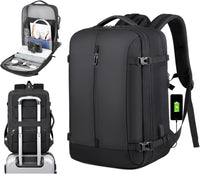 40L Erweiterbarer Wasserdichter Reiserucksack mit USB-Anschluss & 17” Laptopfach – AirVoyage (Kaufe 1, Erhalte 1 GRATIS Promo)