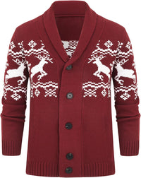 Comfortable Knitted Men's Cardigan - Lucas