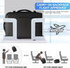Erweiterbarer 26–45L Wasserdichter Reiserucksack mit Laptopfach & Duffle-Option