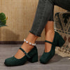 Wildleder Pumps mit Schnalle – Lena Oktoberfest 2025