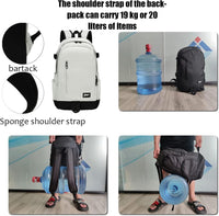 Dun 15,6" Reise- und Arbeits-Laptop-Rucksack mit Organizer-Fächern