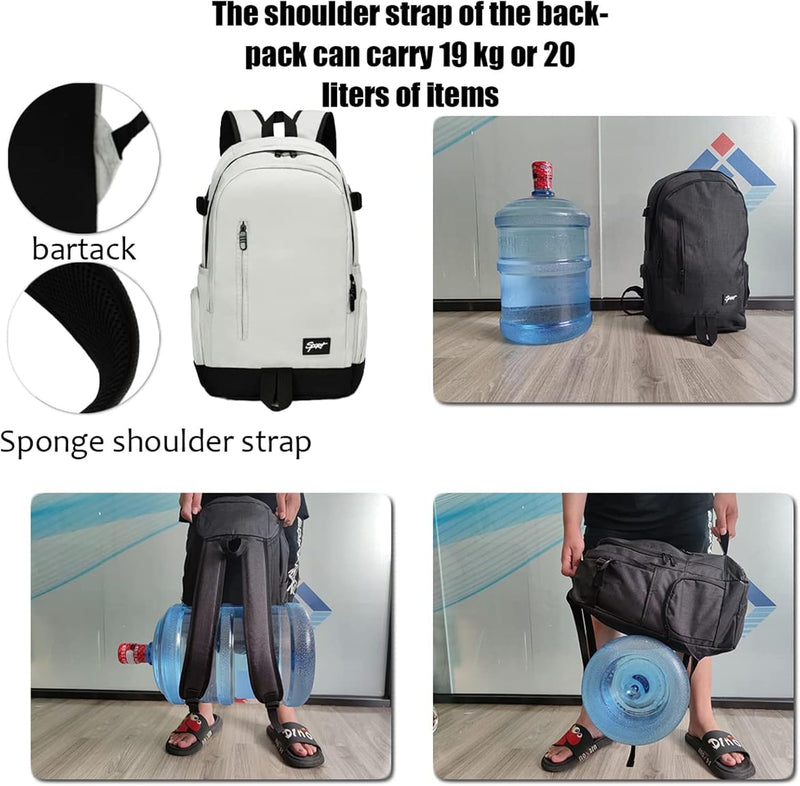 Dun 15,6" Reise- und Arbeits-Laptop-Rucksack mit Organizer-Fächern