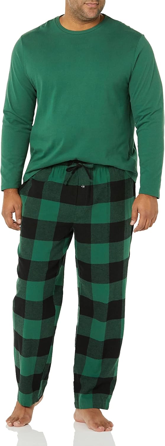 Soft Men's Flannel Pajama Set - Gomez