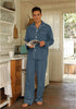 Comfortabele Katoenen Heren Pyjama - Leo